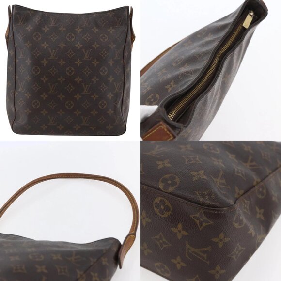 LOUIS VUITTON Monogram Looping GM Shoulder Bag M51145 LV Auth 148050 - Picture 13 of 15